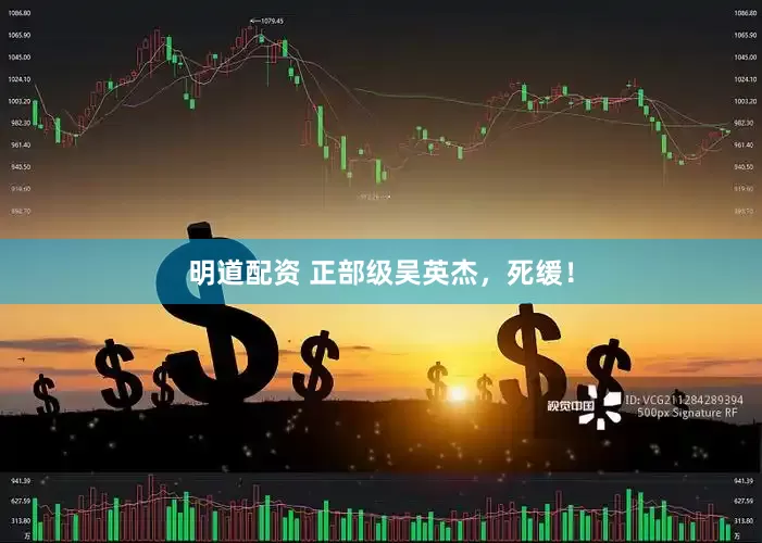 明道配资 正部级吴英杰，死缓！
