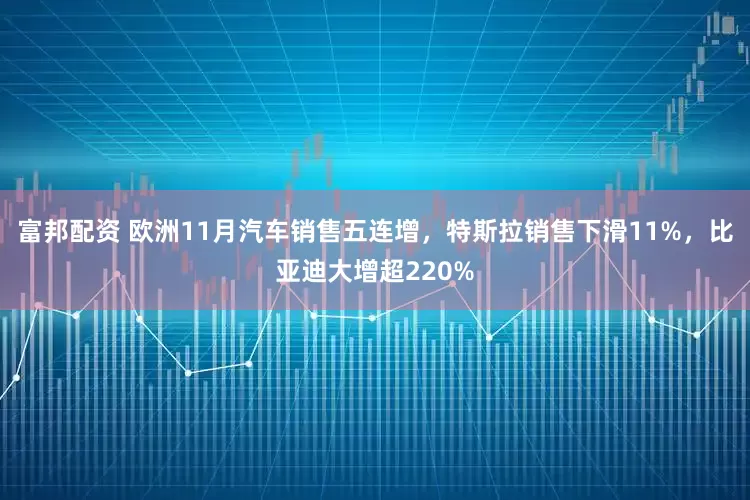 富邦配资 欧洲11月汽车销售五连增，特斯拉销售下滑11%，比亚迪大增超220%